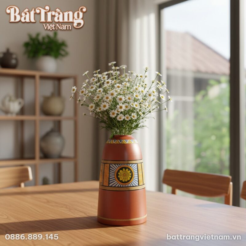 binh-hoa-bat-trang-dat-do-dang-chuong-ve-hoa-tho-cam-35cm-bt-lh80