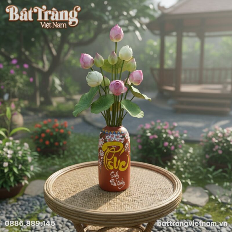 binh-hoa-bat-trang-dat-do-dang-chuong-ve-phuc-sinh-phu-quy-35cm-bt-lh85