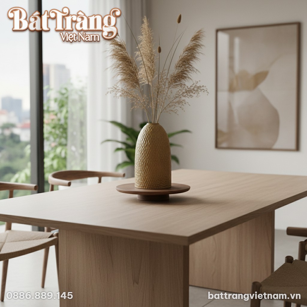 Tại khu vực sảnh đón hoặc phòng ăn phong cách t...