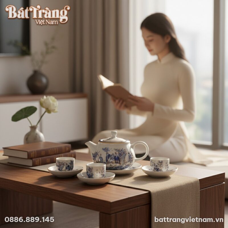 Một buổi chiều ấm cúng trên ban công của căn nh...