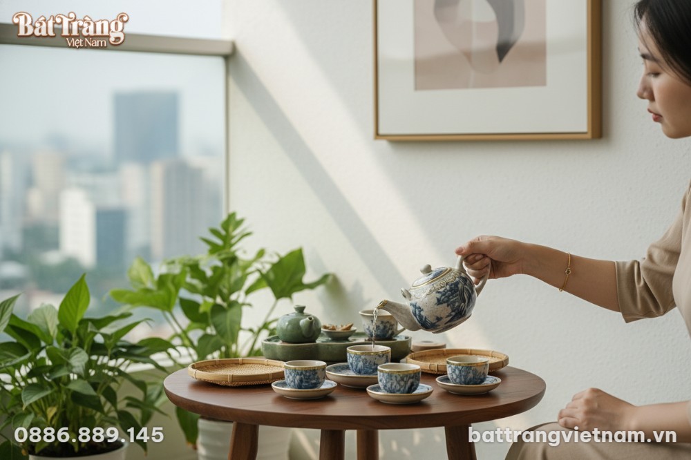 G&oacute;c ban c&ocirc;ng y&ecirc;n tĩnh của một căn hộ Việt Nam h...