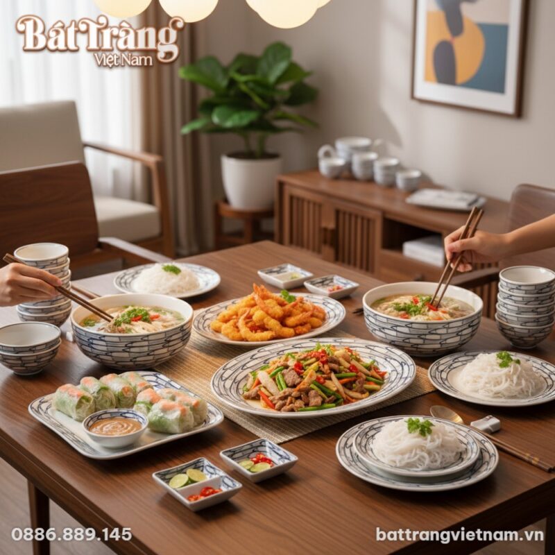 Cảnh buổi sáng tĩnh lặng, một tách trà và đĩa b...