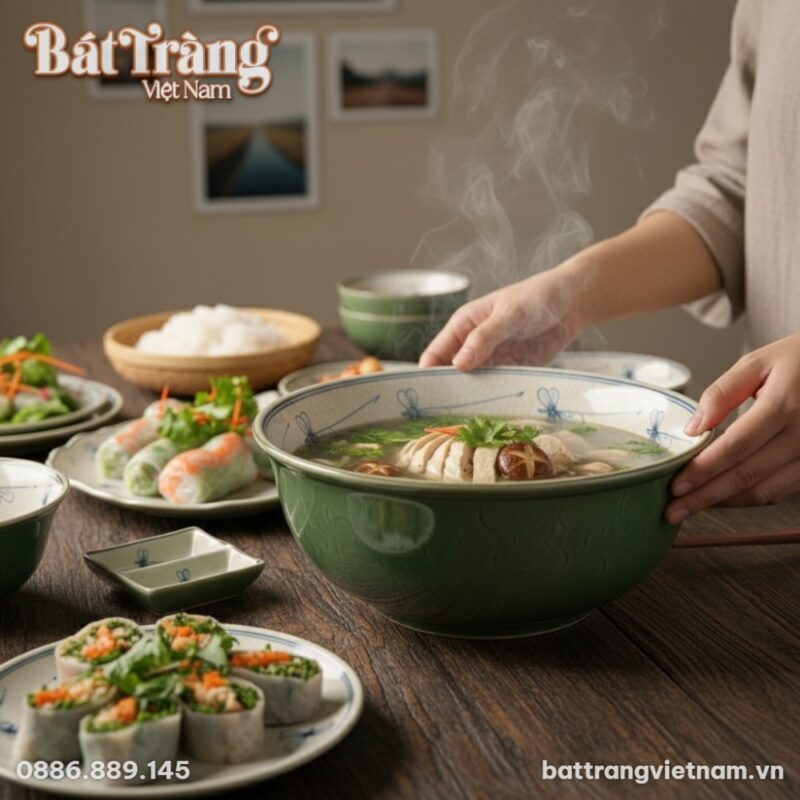 Cận cảnh nghệ thuật của chiếc bát ăn cơm trong ... Cận cảnh nghệ thuật của chiếc bát ăn cơm trong ...