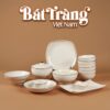 Bộ bát đĩa men sứ trắng An Cư Tứ Thực BD-51 - Ảnh đại diện