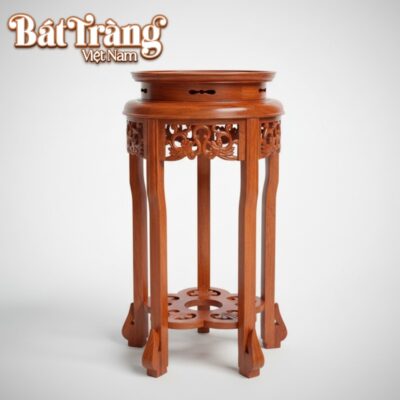 cap-don-tron-go-huong-cham-khac-thien-nga-tang-dang-hoa-cao-60cm-bt-dg15