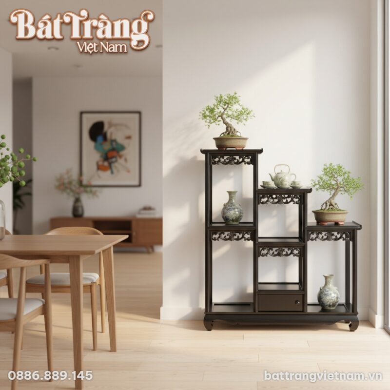 ke-go-lim-tam-cap-trung-bay-mau-nau-den-cao-90cm-bt-dg02