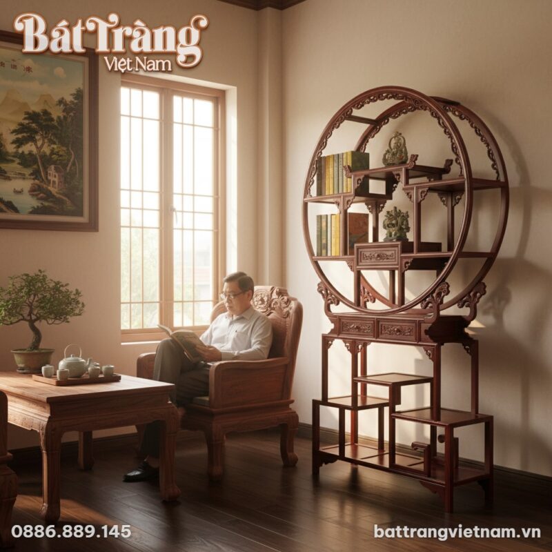 ke-trung-bay-do-co-go-huong-dang-nguyet-mau-nau-do-210cm-bt-dg01