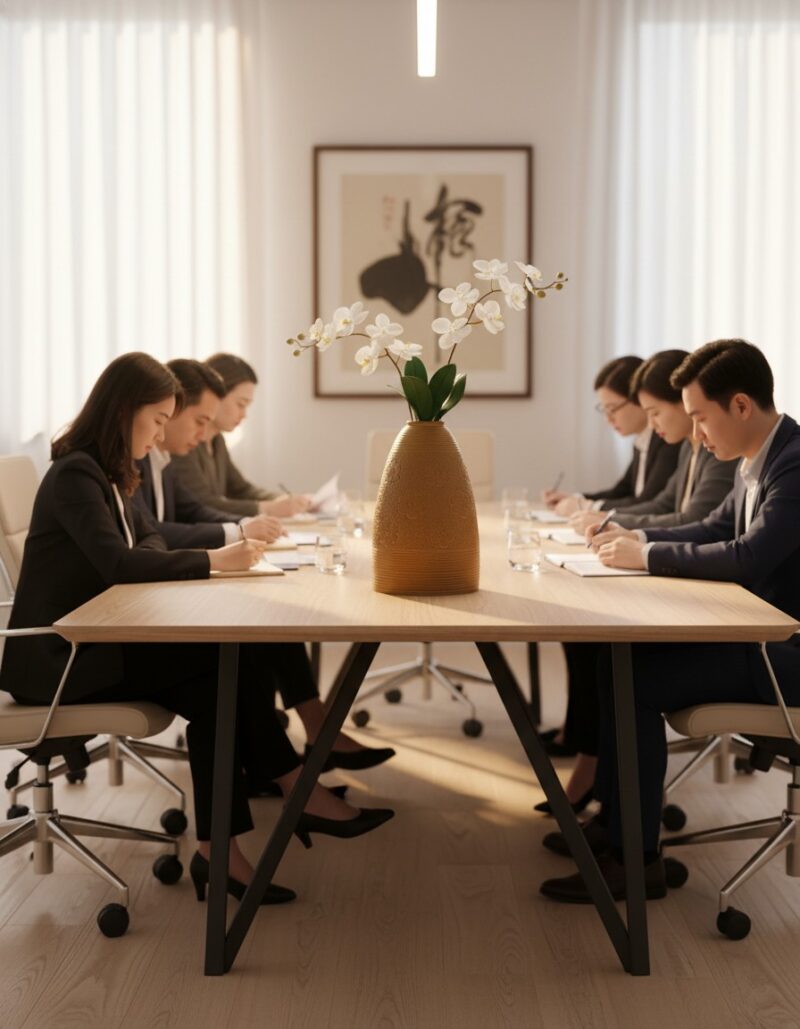 Một lọ hoa gốm Bát Tràng men nâu ấm áp cao 48cm...