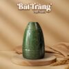 Lọ hoa dáng chuông hoạ tiết hoa cúc nổi xanh lục bảo Bát Tràng BT_LH98 - Ảnh đại diện