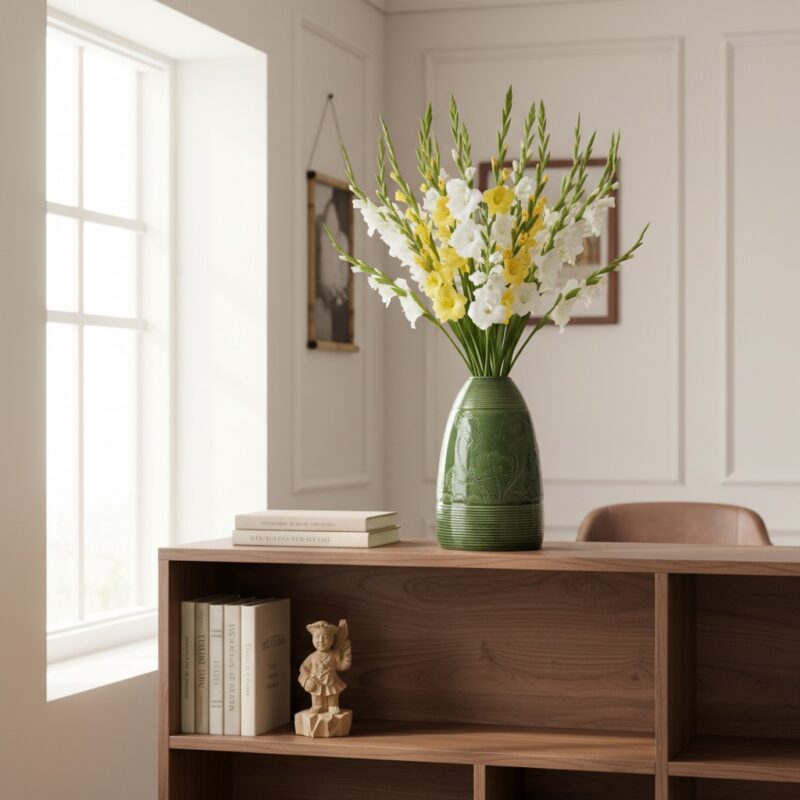 Một không gian làm việc tại gia mang đậm nét vă...