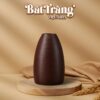 Lọ hoa dáng chuông hoạ tiết sọc ngang nâu mộc Bát Tràng BT_LH97 - Ảnh đại diện
