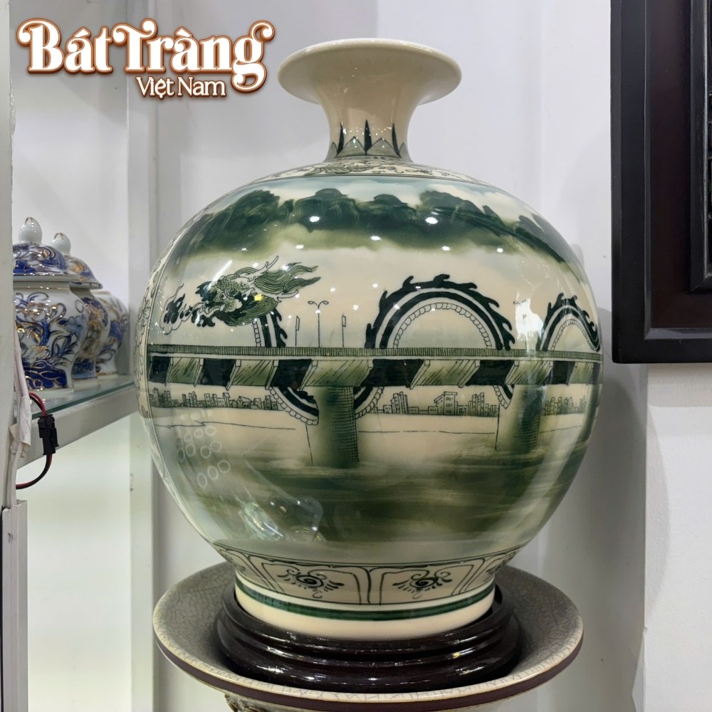 Bình hút lộc cầu rồng Đà Nẵng