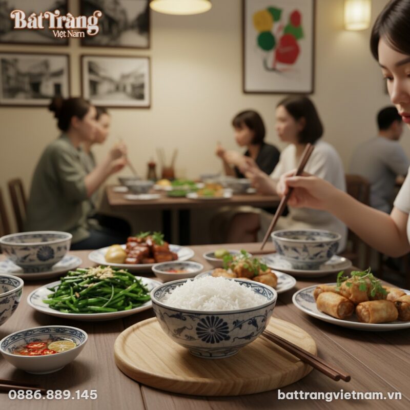 cận cảnh chiếc bát cơm men rạn hoa cúc đen Bát ... cận cảnh chiếc bát cơm men rạn hoa cúc đen Bát ...