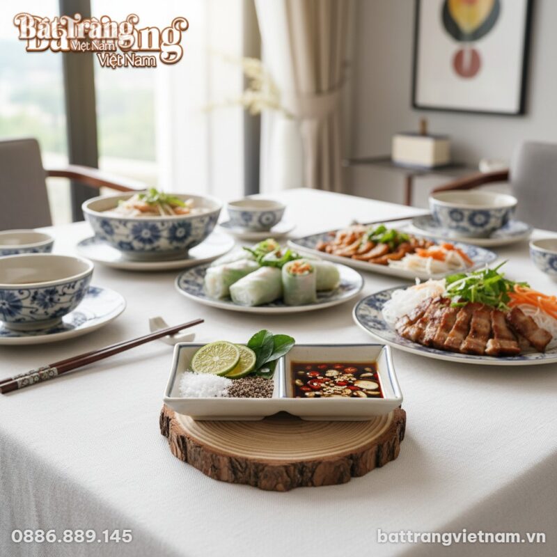 - cho các gia vị nhưng muối tiêu chanh, hoặc mắm vào chén - cho các gia vị nhưng muối tiêu chanh, hoặc mắm vào chén