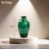 Kích thước Lọ hoa dáng chai nhỏ men lục bảo BT-LHS09