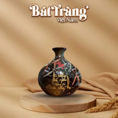 Lọ hoa giọt nước thư pháp chữ Mẹ BT-LGS27 - Ảnh đại diện