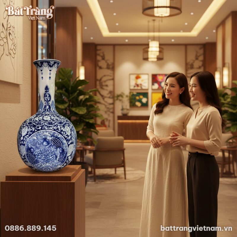 Hai người phụ nữ Việt Nam thanh lịch đang cùng ...