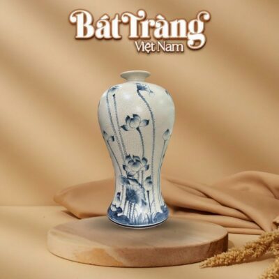 Mai bình tích lộc men rạn vẽ hoa sen BT-MB20 - Ảnh đại diện