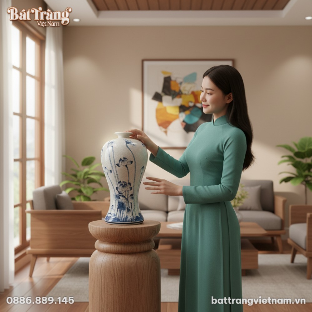 Hai người phụ nữ mặc &aacute;o d&agrave;i c&aacute;ch t&acirc;n thanh lịch...