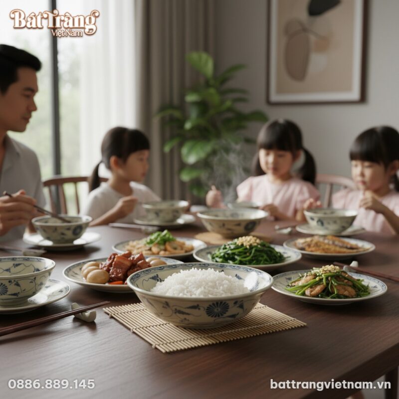 Một tô nông gốm Bát Tràng họa tiết cúc men lam ... Một tô nông gốm Bát Tràng họa tiết cúc men lam ...