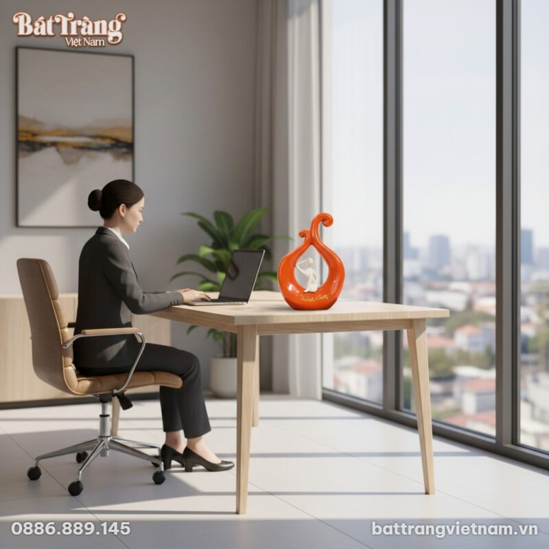 Văn phòng làm việc hiện đại tại Việt Nam, tượng...