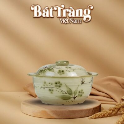 Âu đựng cơm bộ bát đĩa hoạ tiết chuồn trúc BT-BD82 - Ảnh đại diện