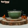 Kích thước Bát mắm hoạ tiết bèo xanh men lục bảo BT-BD102