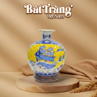 Bình hút lộc Nhị cảnh Thuận Buồm Xuôi Gió vẽ vàng 24k BT-BHL96 - Ảnh đại diện