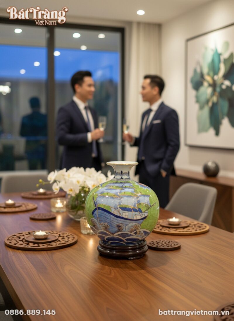 Cận cảnh một bình hút lộc Thuận Buồm Xuôi Gió 2...