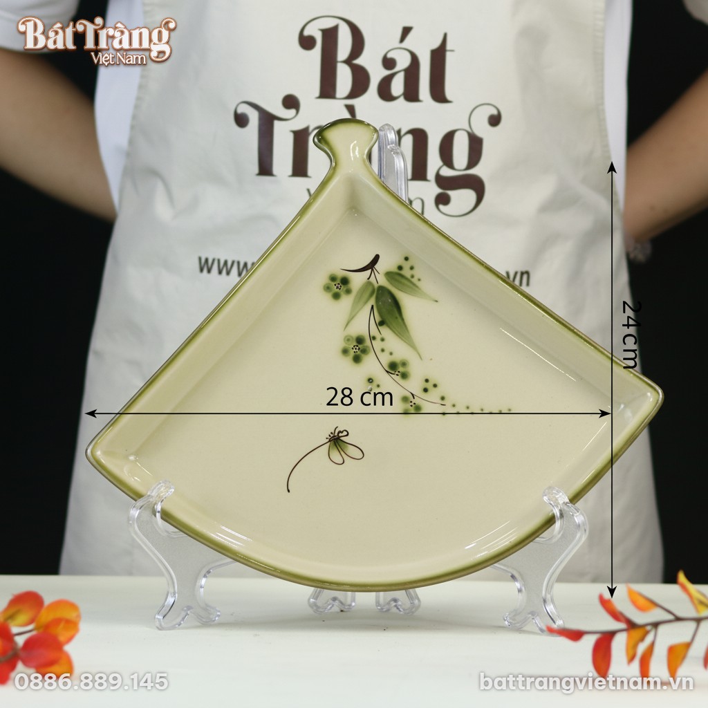 K&iacute;ch thước Đĩa h&igrave;nh c&aacute;nh quạt bộ b&aacute;t đĩa chuồn tr&uacute;c BT-BD89