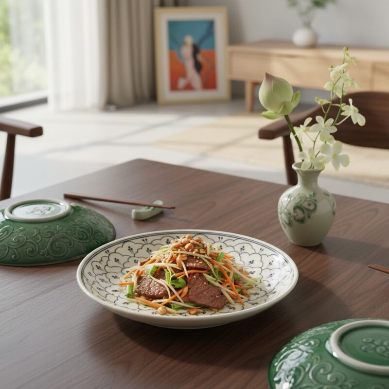 Một chiếc đĩa gốm Bát Tràng men kép, mặt sau xa... Một chiếc đĩa gốm Bát Tràng men kép, mặt sau xa...