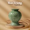 Lọ hoa men lục bảo tứ cảnh hoa dây BT_LHS35 - Ảnh đại diện