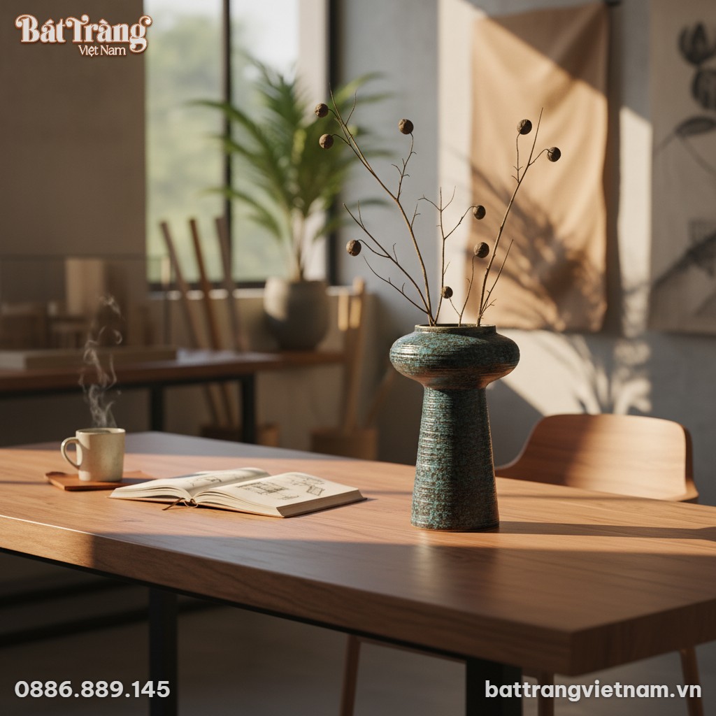 G&oacute;c l&agrave;m việc tinh tế trong một studio kiến tr&uacute;c...