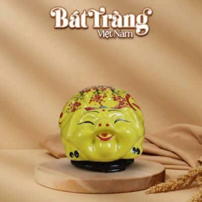 Ống heo tiết kiệm size đại màu vàng chữ Tài Lộc BT-HĐ03 - Ảnh đại diện