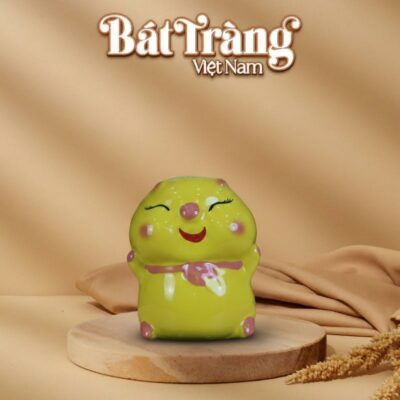 Ống tiết kiệm bé bánh bao má phính cute màu vàng BT-HĐ17 - Ảnh đại diện