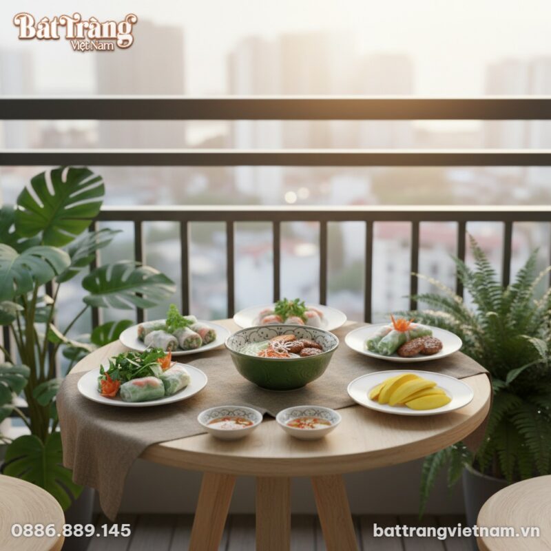 Góc nhìn từ trên cao xuống tô gốm Bát Tràng men... Góc nhìn từ trên cao xuống tô gốm Bát Tràng men...