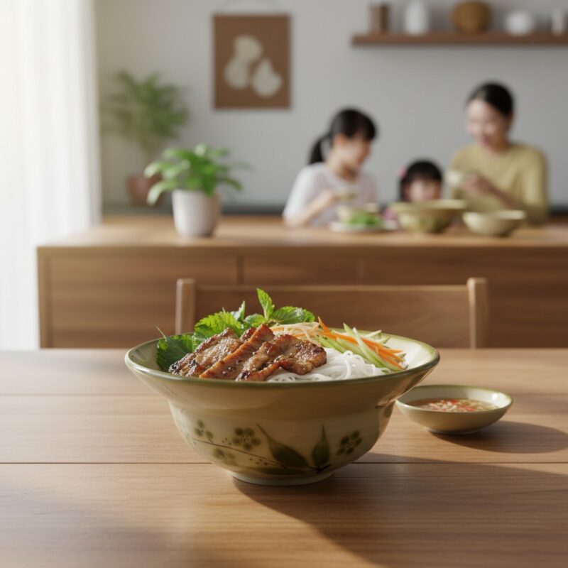 Cận cảnh tô gốm sứ Bát Tràng họa tiết chuồn trú...