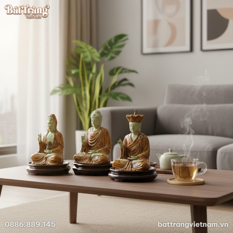 Góc thiền định thanh bình trong căn hộ Việt Nam...