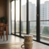 Bộ phin cafe gốm sứ Bát Tràng họa tiết cây lá đ...