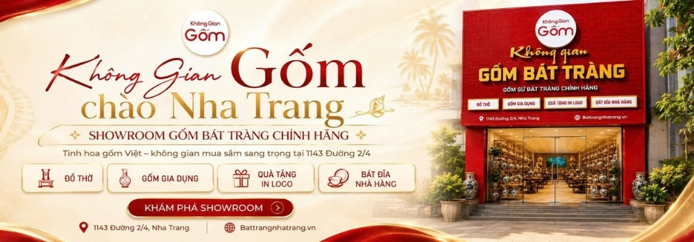 Địa chỉ cung cấp gốm sứ B&aacute;t Tr&agrave;ng ch&iacute;nh h&atilde;ng tại Nha Trang