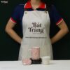 Ly Sứ Bát Tràng Kèm Lõi Lọc Trà Họa Tiết Hoa Dây Đỏ - Chi tiết 2