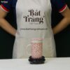 Ly Sứ Bát Tràng Kèm Lõi Lọc Trà Họa Tiết Hoa Dây Đỏ - Chi tiết 3