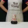 Phin Cà Phê Gốm Sứ Bát Tràng Vẽ Tay Họa Tiết Hoa Cúc Đỏ - Chi tiết 2