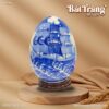Trứng tài lộc hoạ tiết vẽ tay 