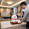 Heo đất gốm sứ hình bánh bao in logo doanh nghi...
