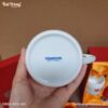 Ly sứ in logo quà tặng cá nhân hoa dáng vuông quai C BT-QT109 - Chi tiết 1