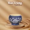 Ang tròn không đế men lam hoạ tiết hoa phù dung BT-LH-123 - Ảnh đại diện