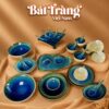 Bộ bát đĩa cao cấp men hoả biến xanh dương 31 chi tiết Bát Tràng BT-BD136 - Ảnh đại diện
