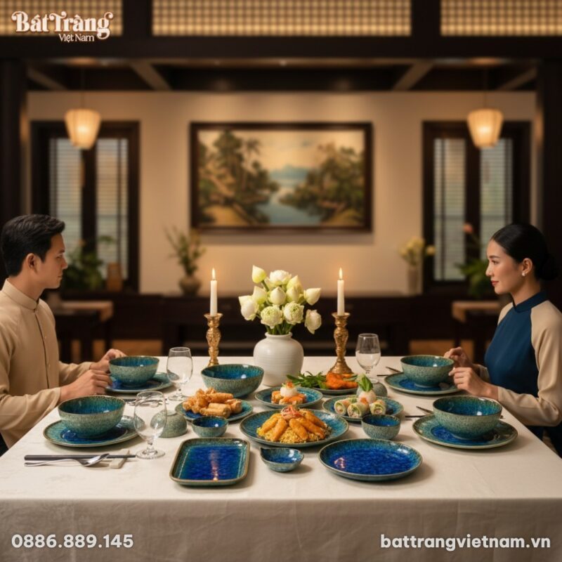 Một bàn tiệc sang trọng tại nhà hàng cao cấp ở ...