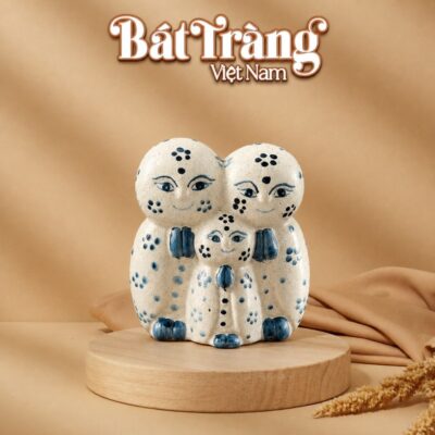 Tượng Tam Niệm Gốm Sứ Bát Tràng Bình An BT-TG12 - Ảnh đại diện